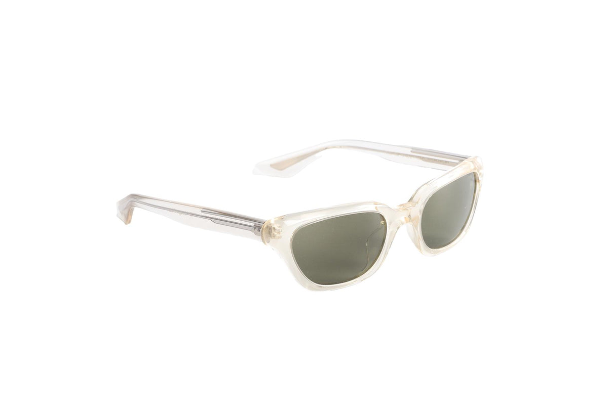 OLIVER PEOPLES + KHAITE NEUTRALS CAT EYE ACETATE SUNGLASSES