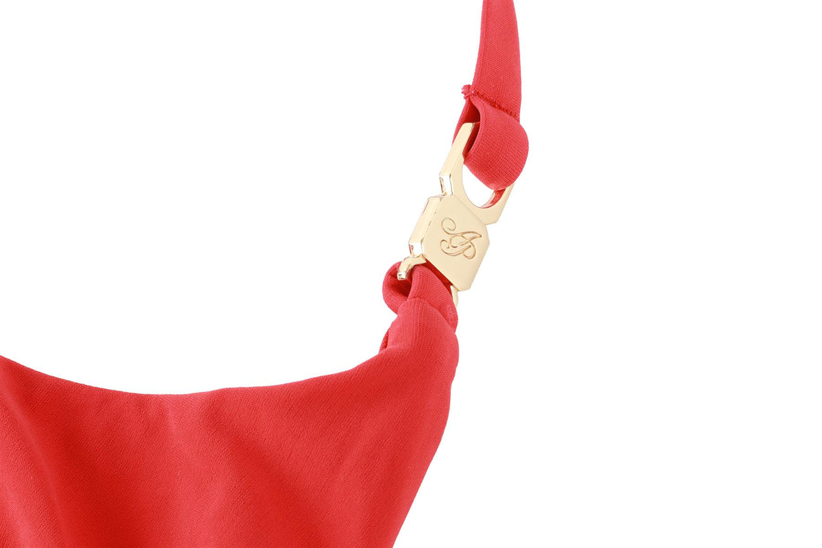 AGENT PROVOCATEUR RED SWIMSUIT 2 UK 8