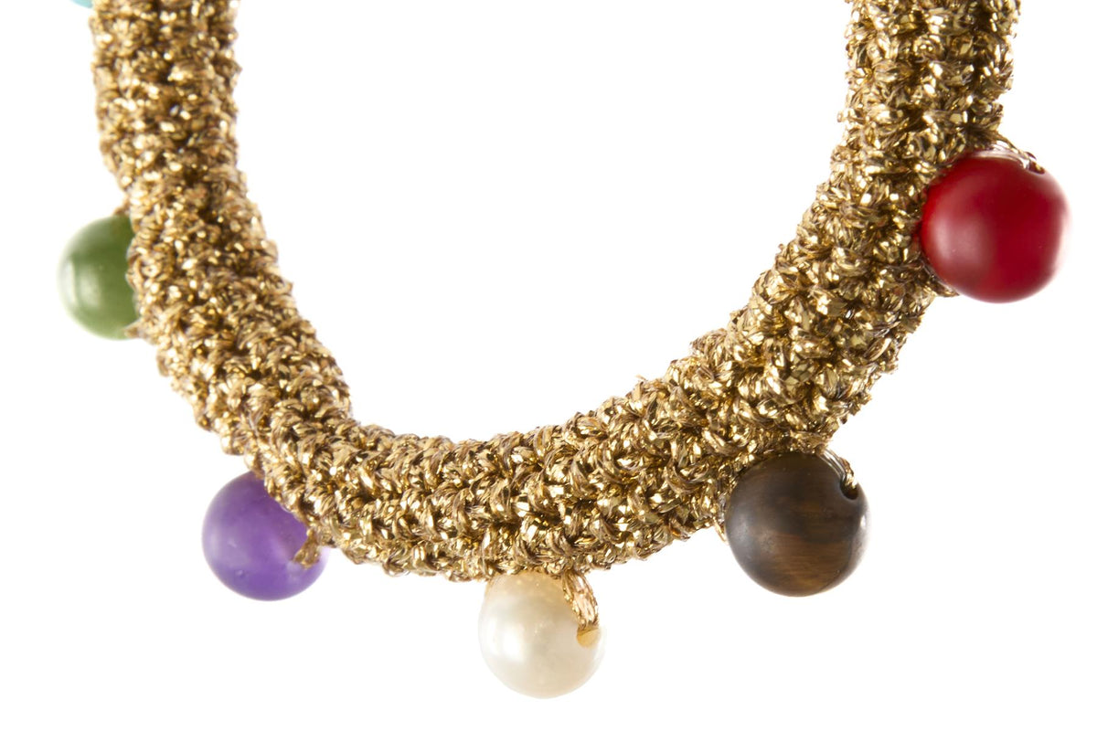 LUCY FOLK GOLD KALEIDO DIVER BRACELET