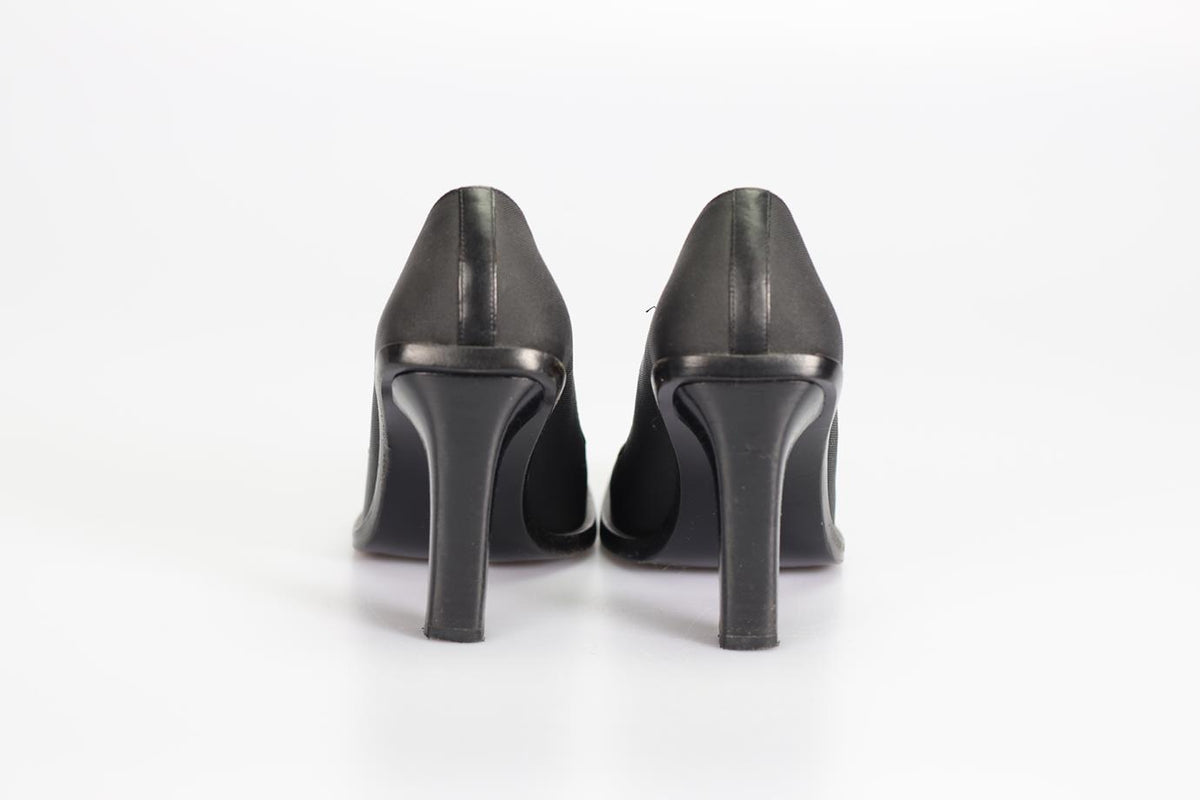 GUCCI VINTAGE GROSGRAIN PUMPS EU 36 UK 3 US 6
