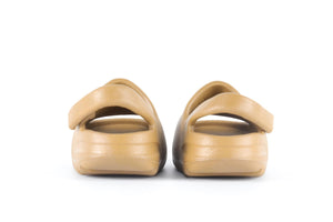 ADIDAS YEEZY BROWN BABY GIRLS RUBBER SANDALS EU 22 UK 5.5 US 6