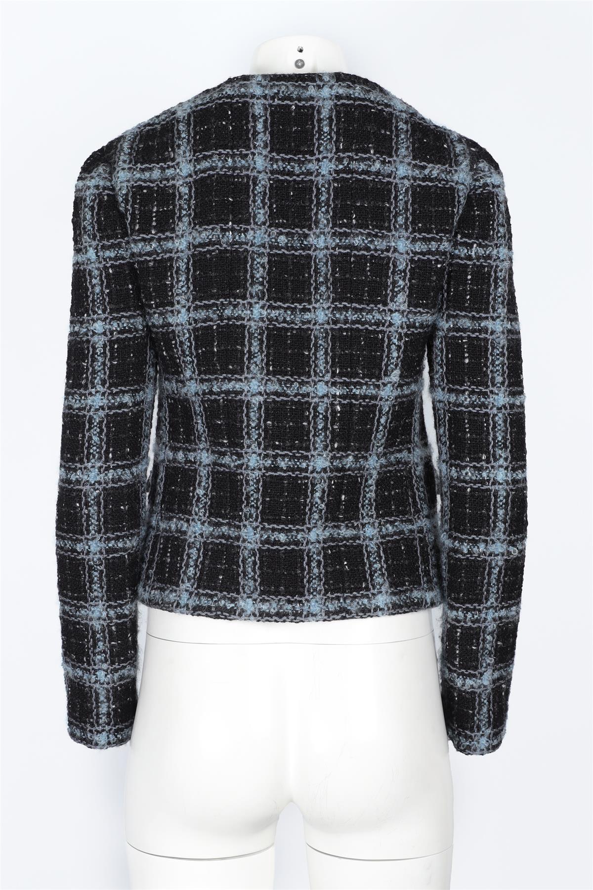 CHANEL BLACK 2024 WOOL JACKET FR 38 UK 10