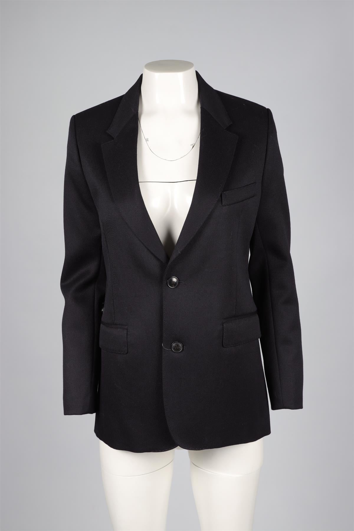 AMI PARIS NAVY WOOL BLAZER FR 38 UK 10