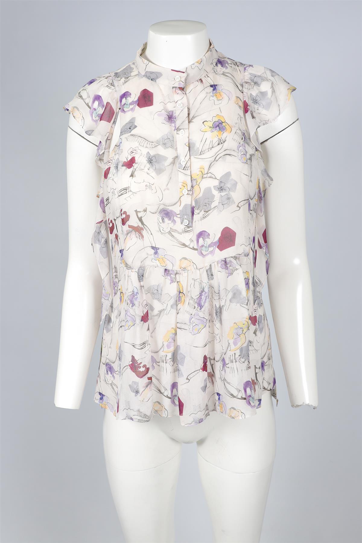 CHLOÉ MULTI SILK TOP LARGE