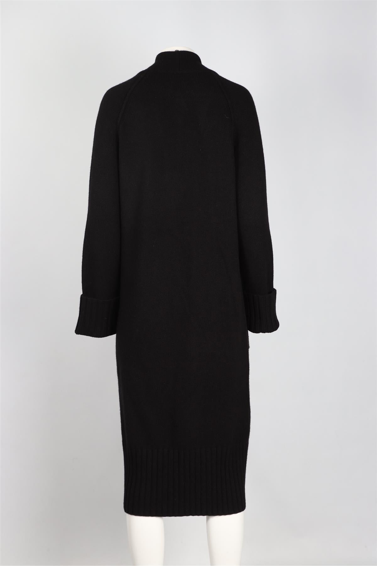 NAKED CASHMERE BLACK CASHMERE CARDIGAN XSMALL