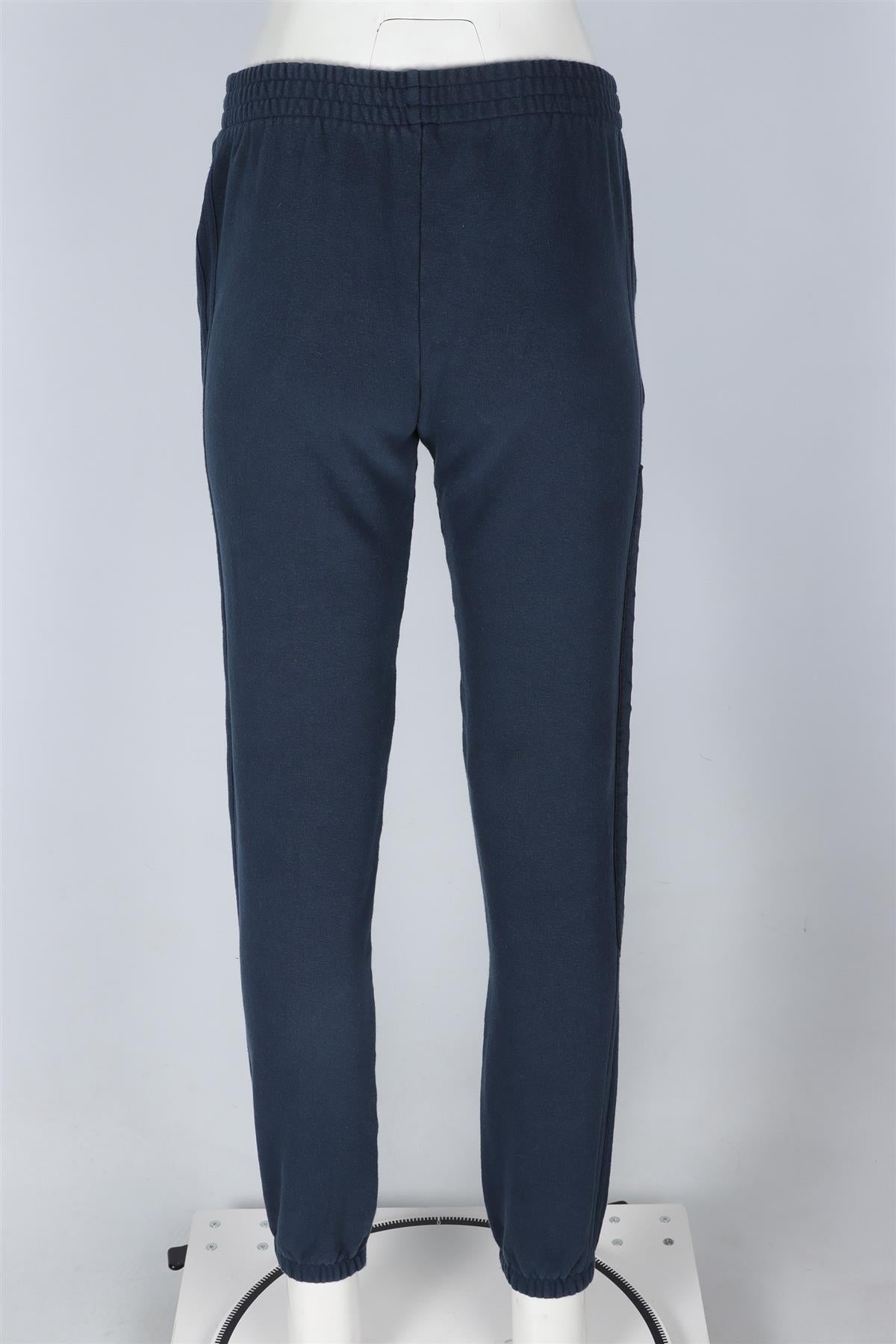 YEEZY NAVY COTTON TRACK PANTS MEDIUM