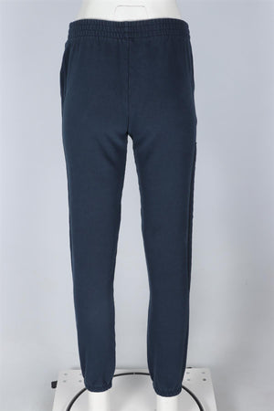 YEEZY NAVY COTTON TRACK PANTS MEDIUM