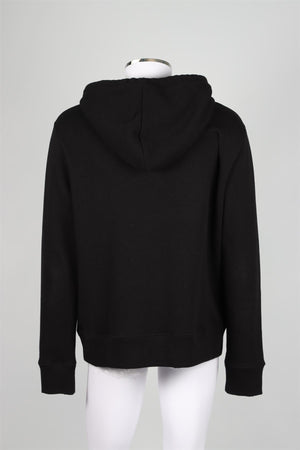 GUCCI BLACK MEN'S COTTON HOODIE LARGE