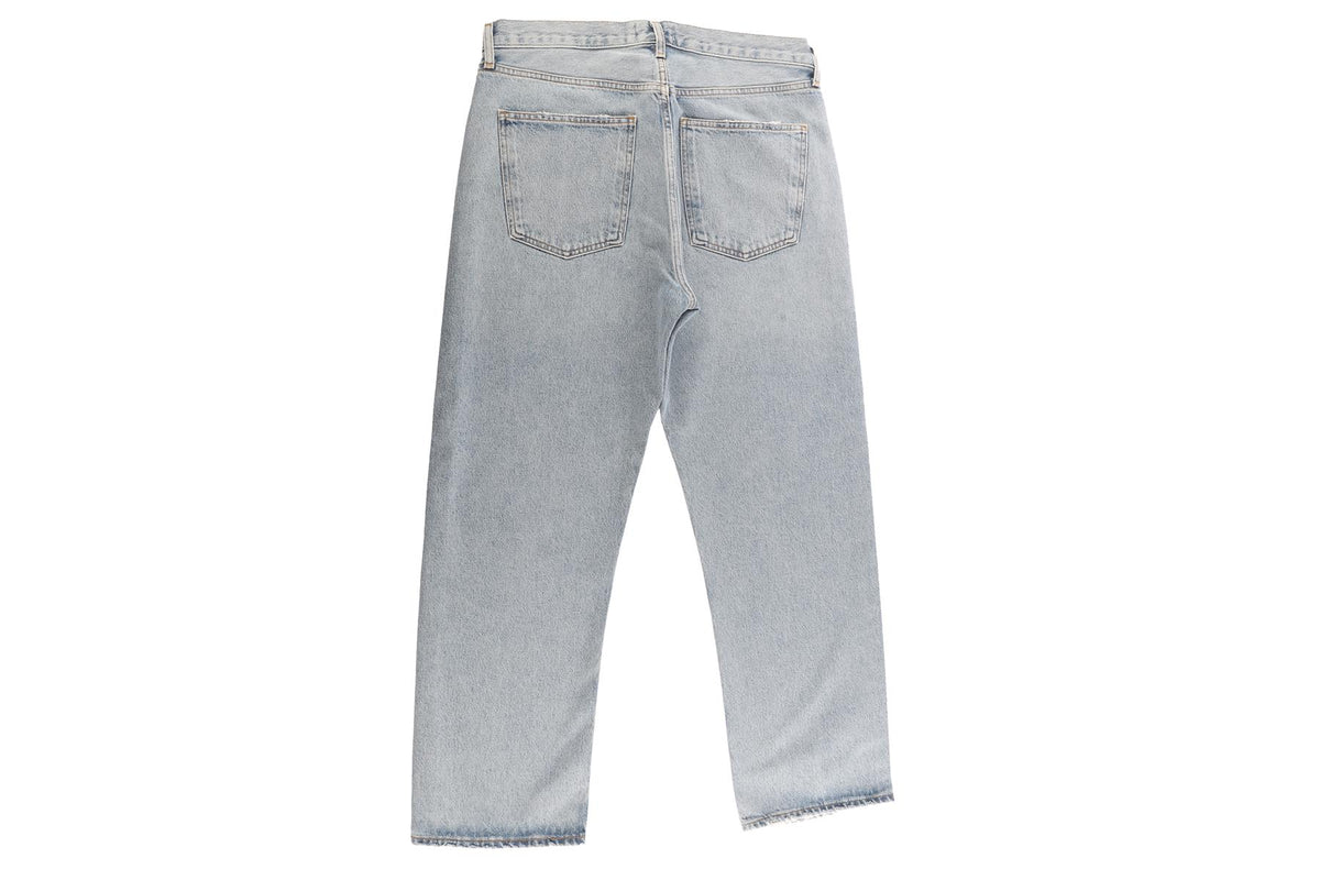 AGOLDE BLUE DENIM STRAIGHT LEG JEANS W31 UK 12-14