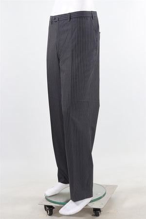 BRONI SUPER150S GREY MEN'S WOOL TWO PIECE SUIT IT 46 UK/US 36