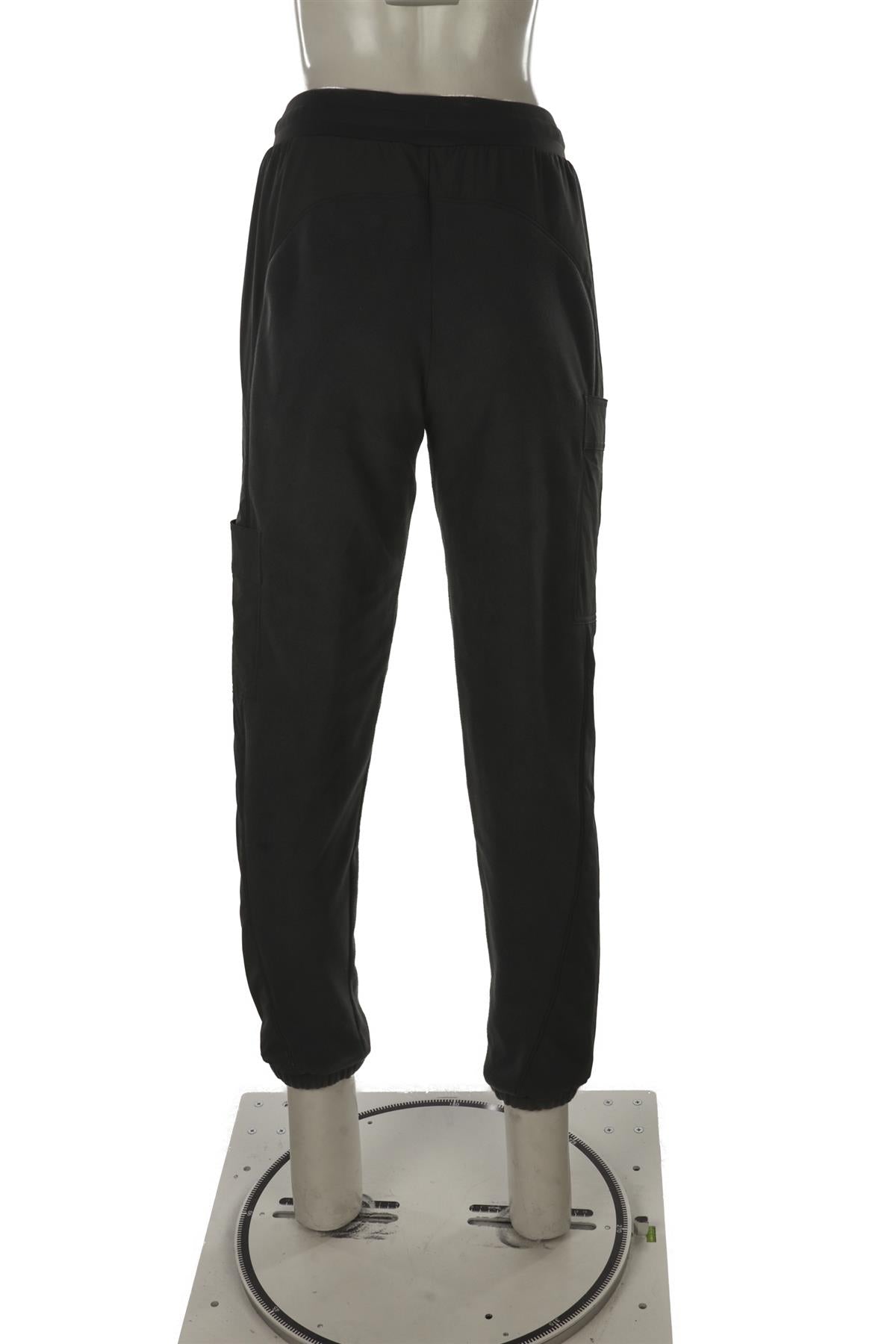 ALO YOGA GREEN FLEECE TRACK PANTS SMALL