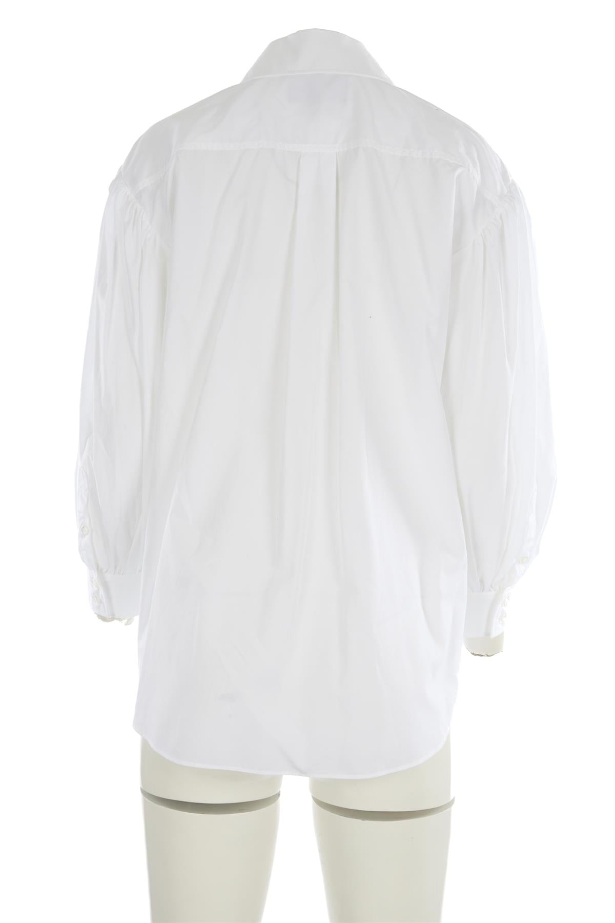 SIMONE ROCHA WHITE COTTON SHIRT UK 4