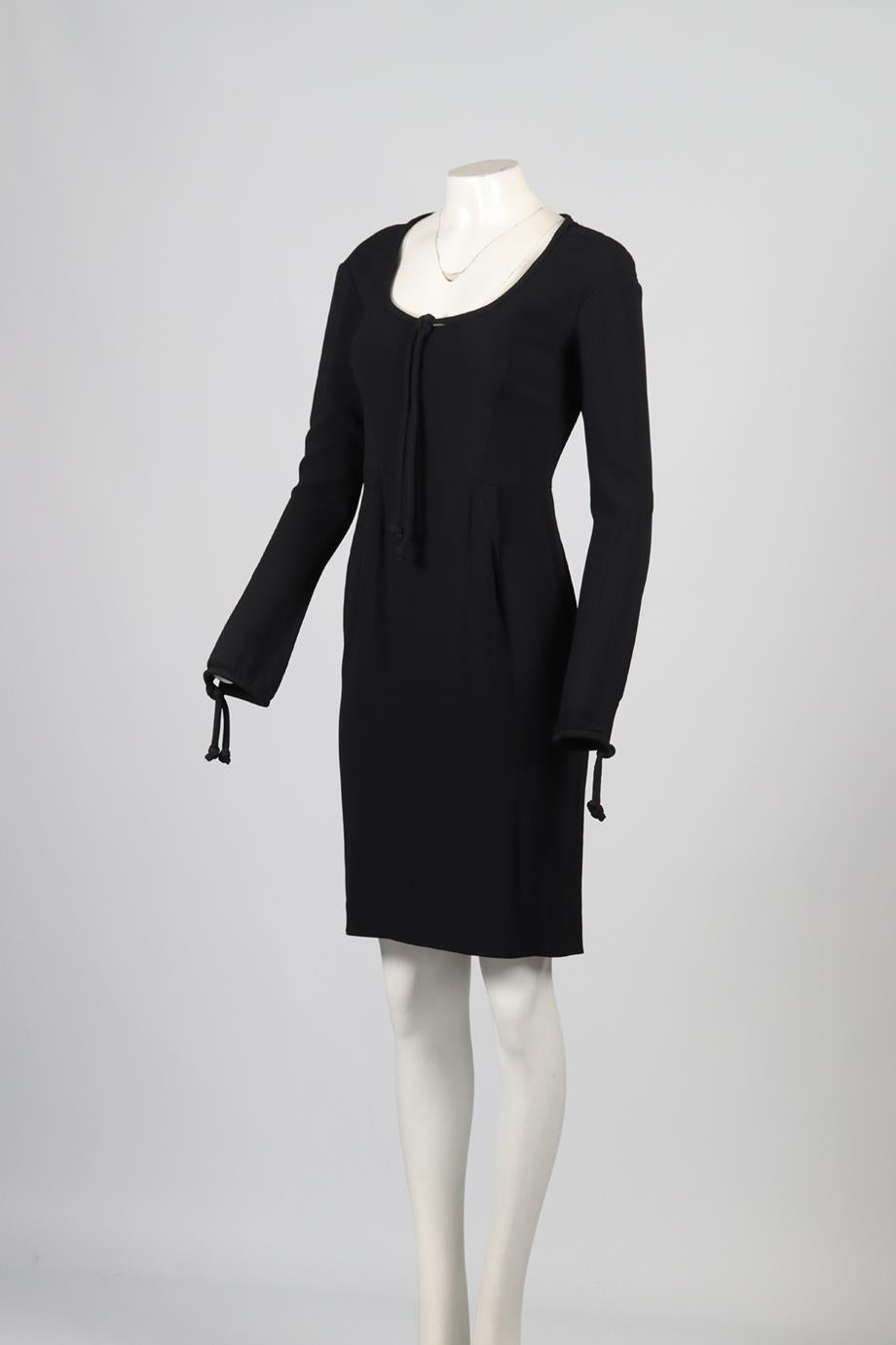 TOM FORD CREPE MINI DRESS IT 42 UK 10