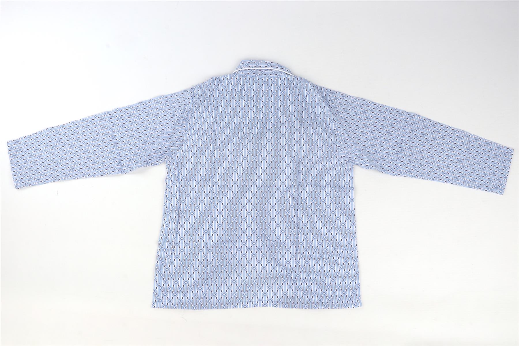 DEREK ROSE BLUE KIDS BOYS PYJAMA SET 7-8 YEARS