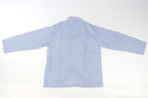 DEREK ROSE BLUE KIDS BOYS PYJAMA SET 7-8 YEARS