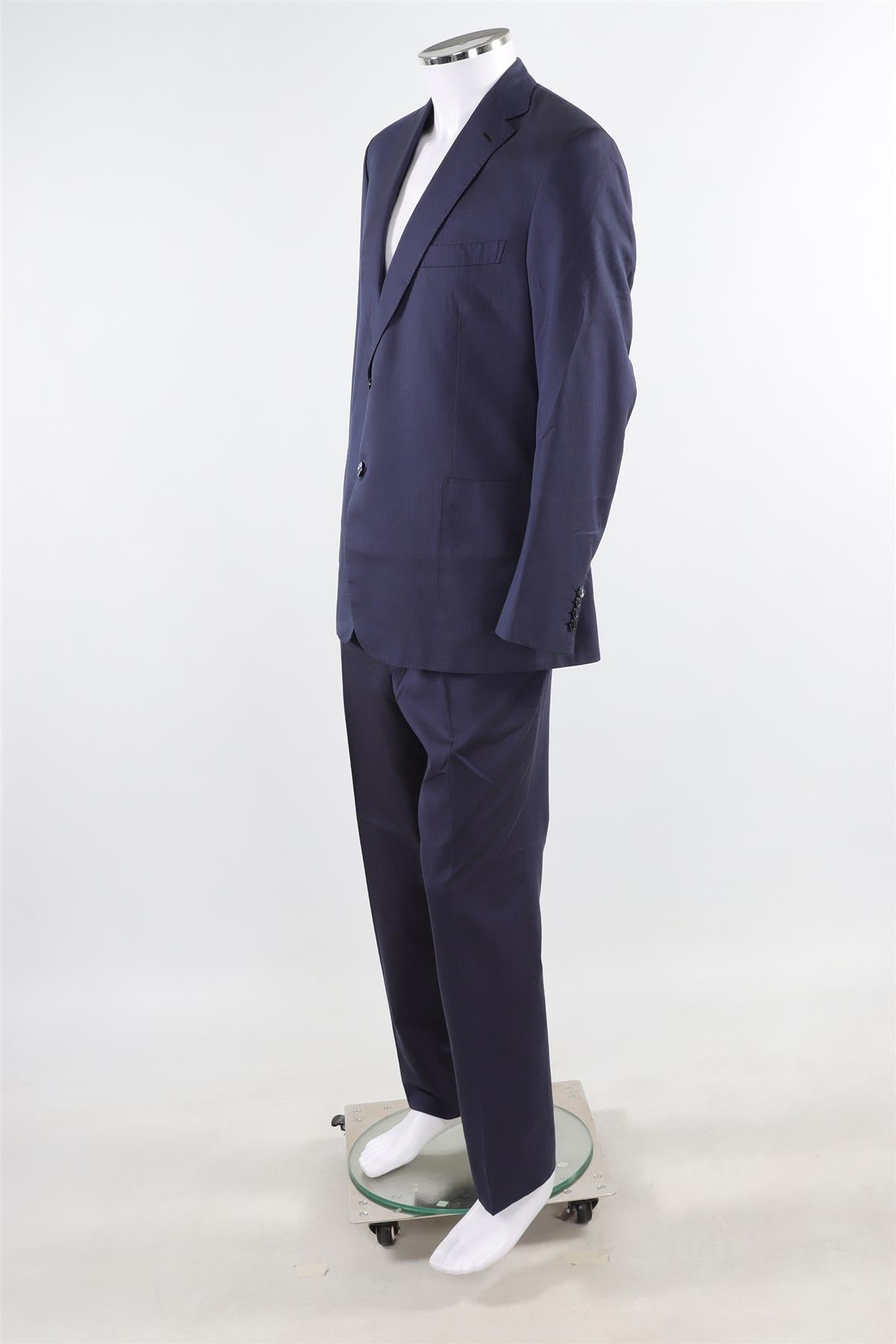 BRIONI NAVY MEN'S SILK TWO PIECE SUIT IT 46 UK/US 36