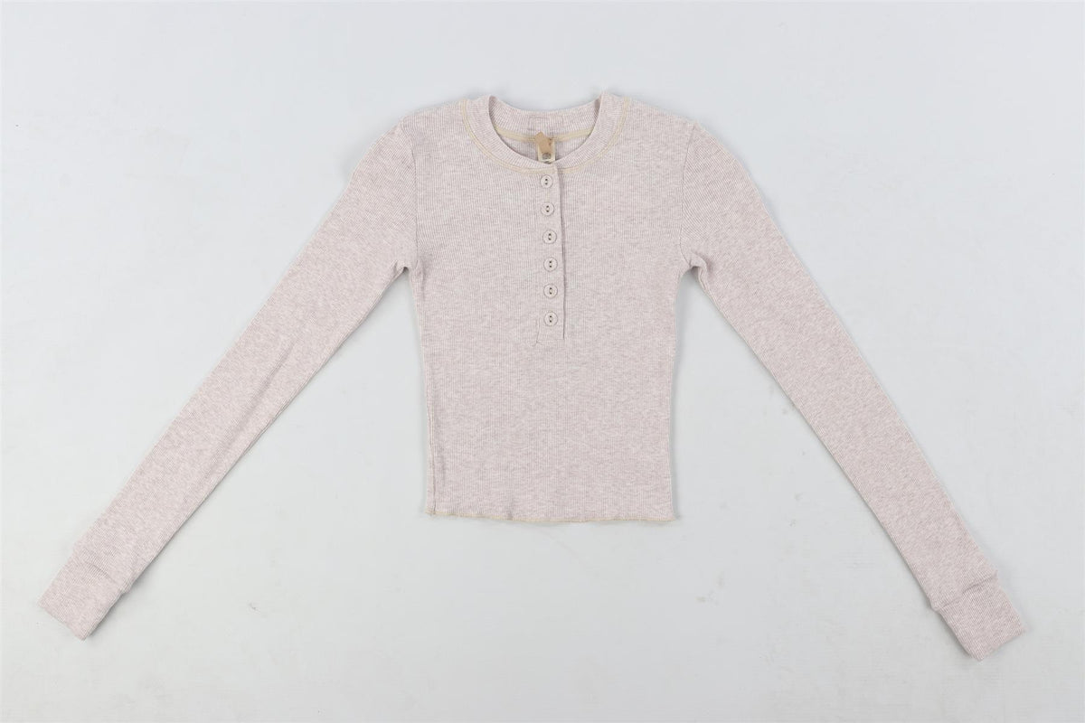 SKIMS GREY COTTON TOP XXSMALL