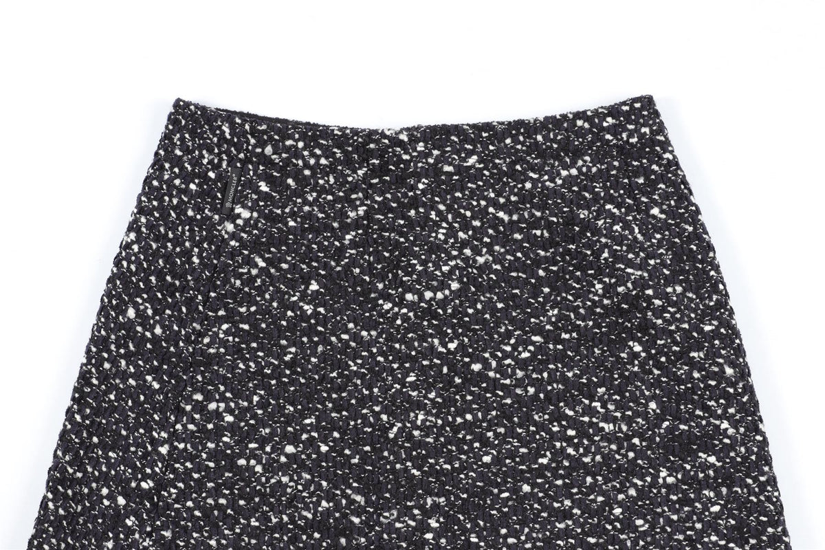 MONCLER NAVY WOOL MINI SKIRT IT 38 UK 6