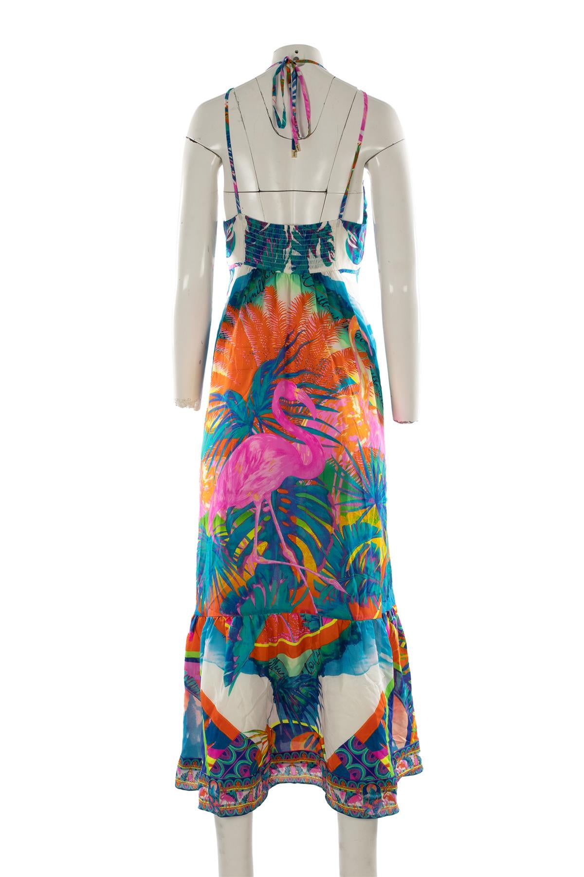 CAMILLA MULTI SILK MAXI DRESS MEDIUM