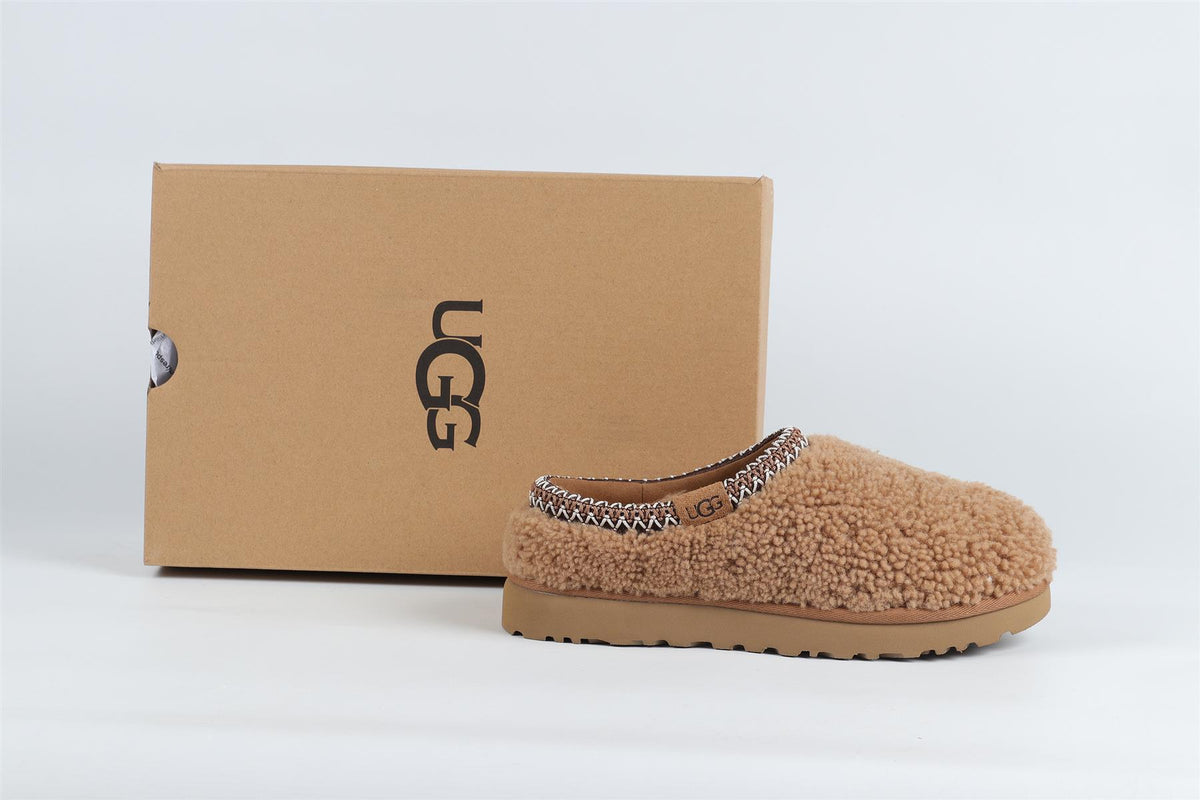 UGG TAN FAUX SHEARLING SLIPPERS EU 38 UK 5 US 7