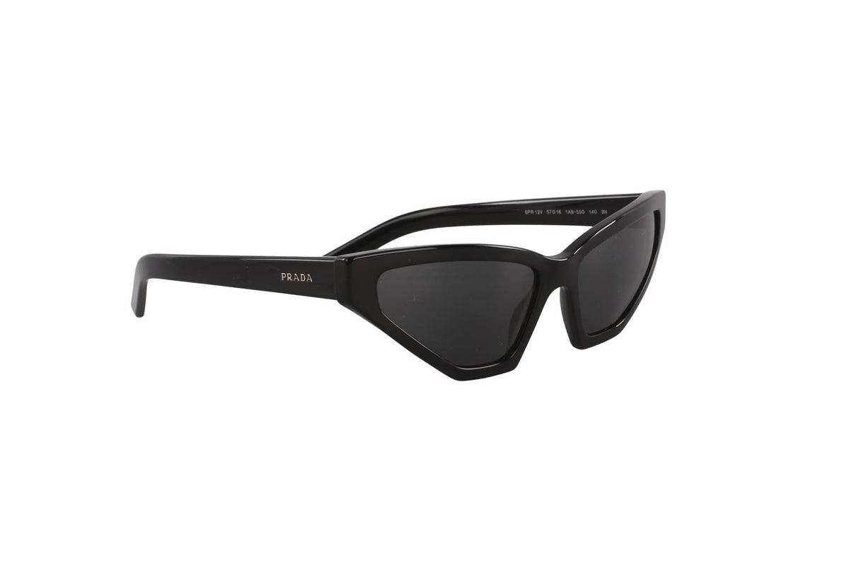 PRADA BLACK CAT EYE ACETATE SUNGLASSES
