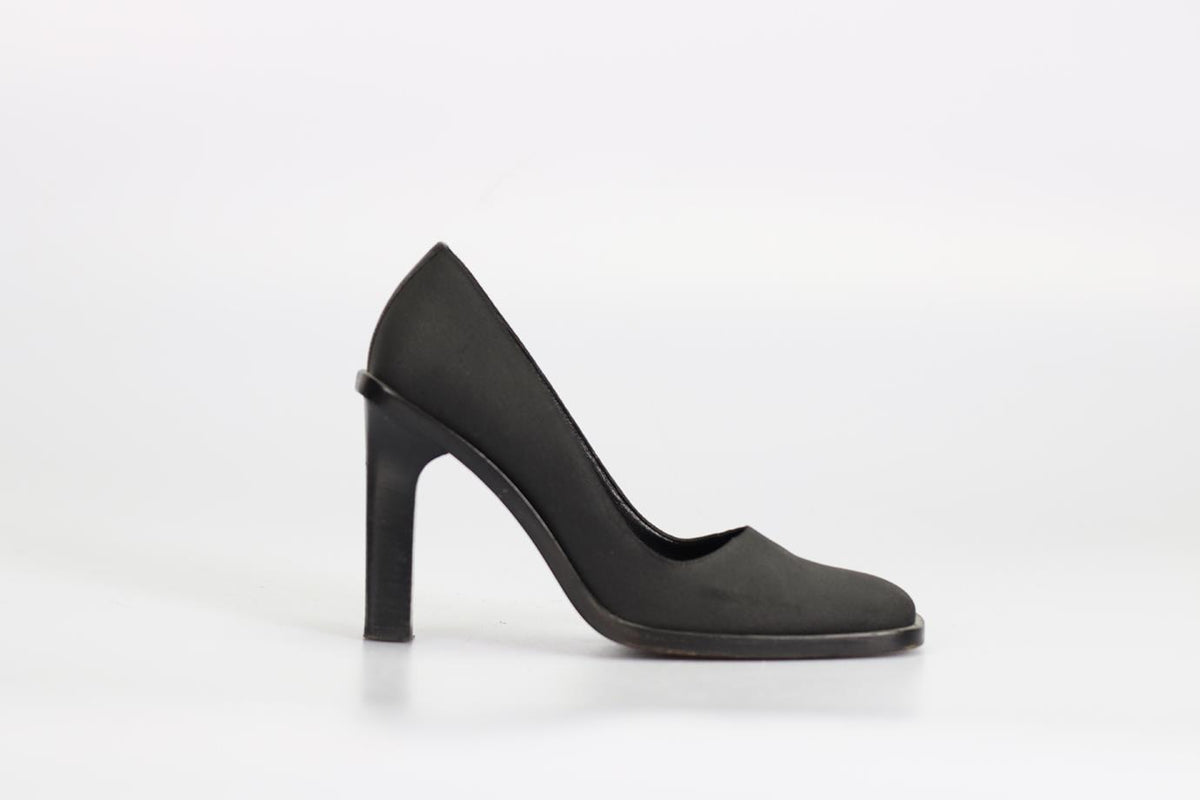 GUCCI VINTAGE GROSGRAIN PUMPS EU 36 UK 3 US 6
