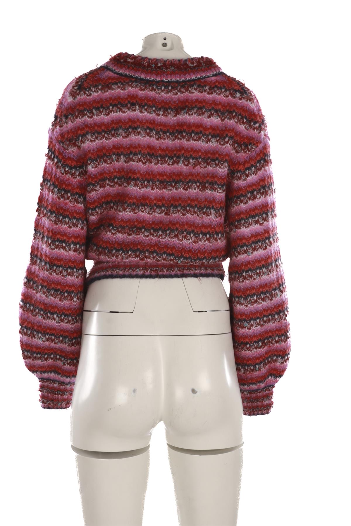 CHANEL PINK 2022 WOOL SWEATER FR 38 UK 10
