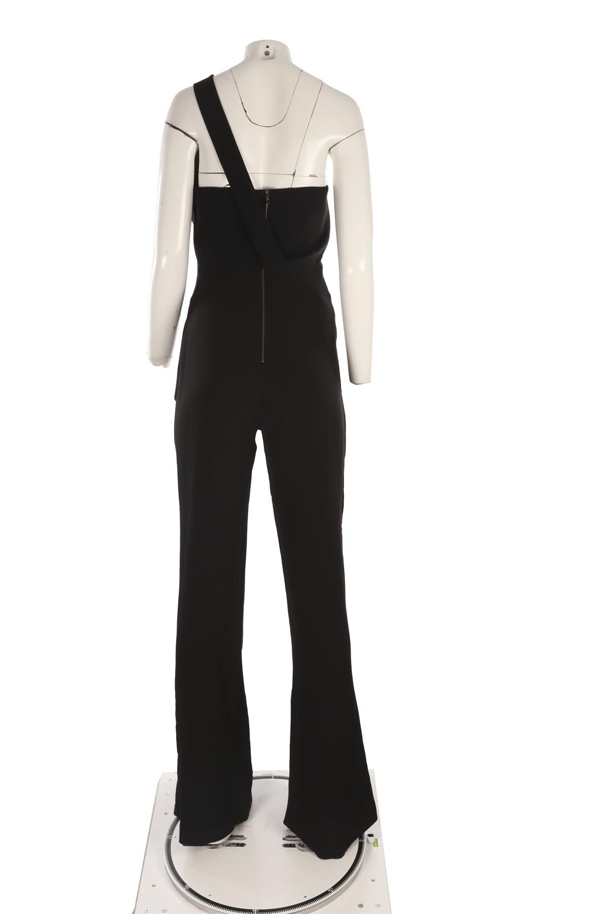 BLACK CREPE JUMPSUIT