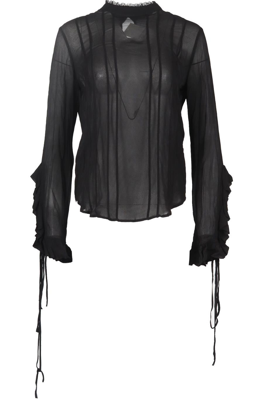 PREEN LINE CREPE TOP XSMALL