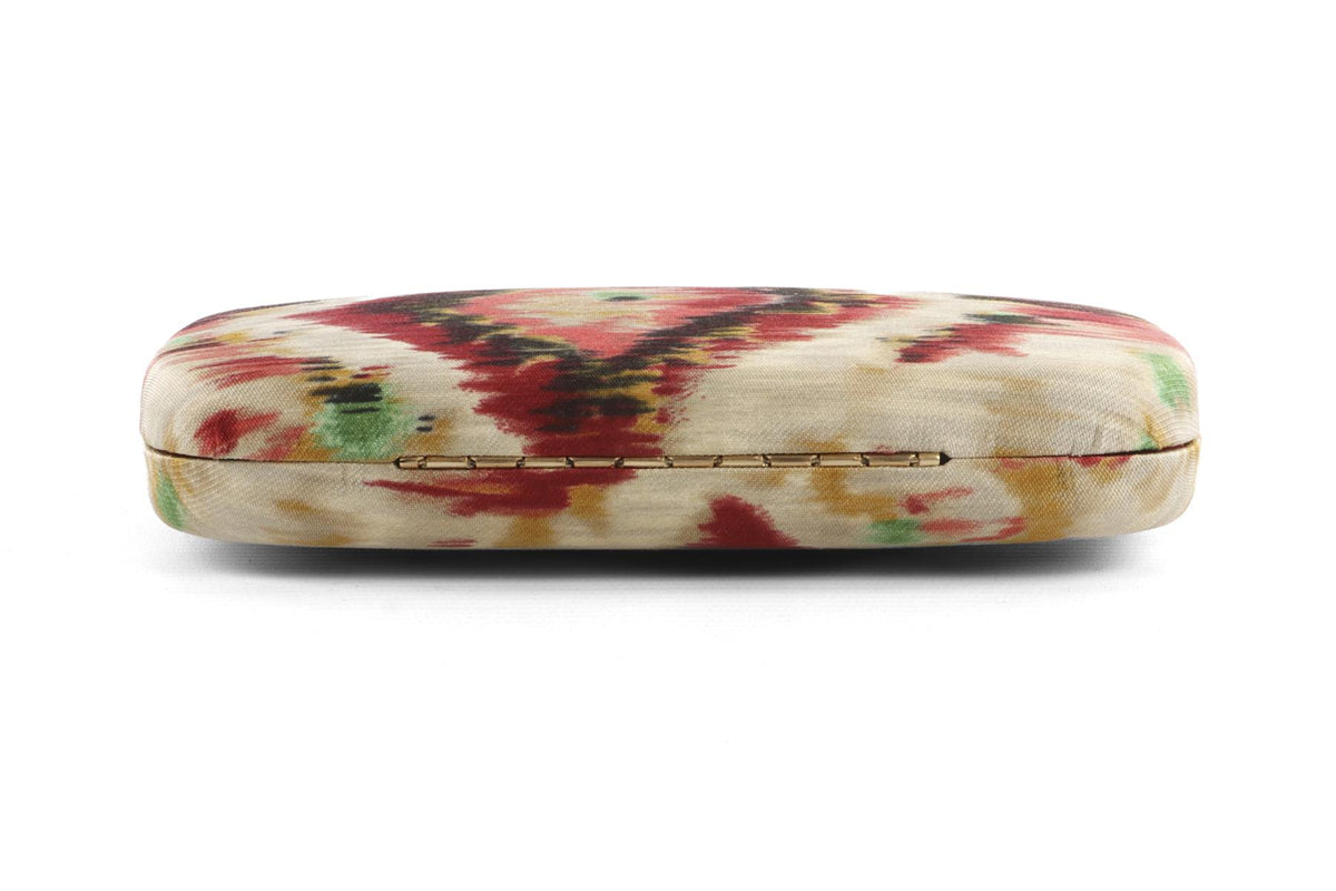 OSCAR DE LA RENTA MULTI SATIN CLUTCH