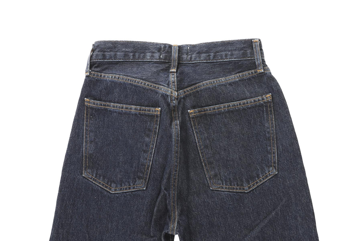 AGOLDE BLUE HIGH RISE STRAIGHT LEG JEANS W24 UK 6