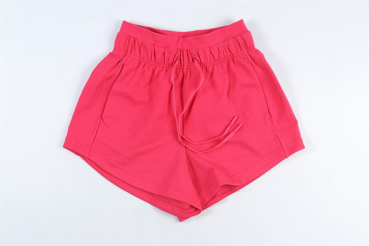 LULULEMON PINK SHORTS US 0 UK 4