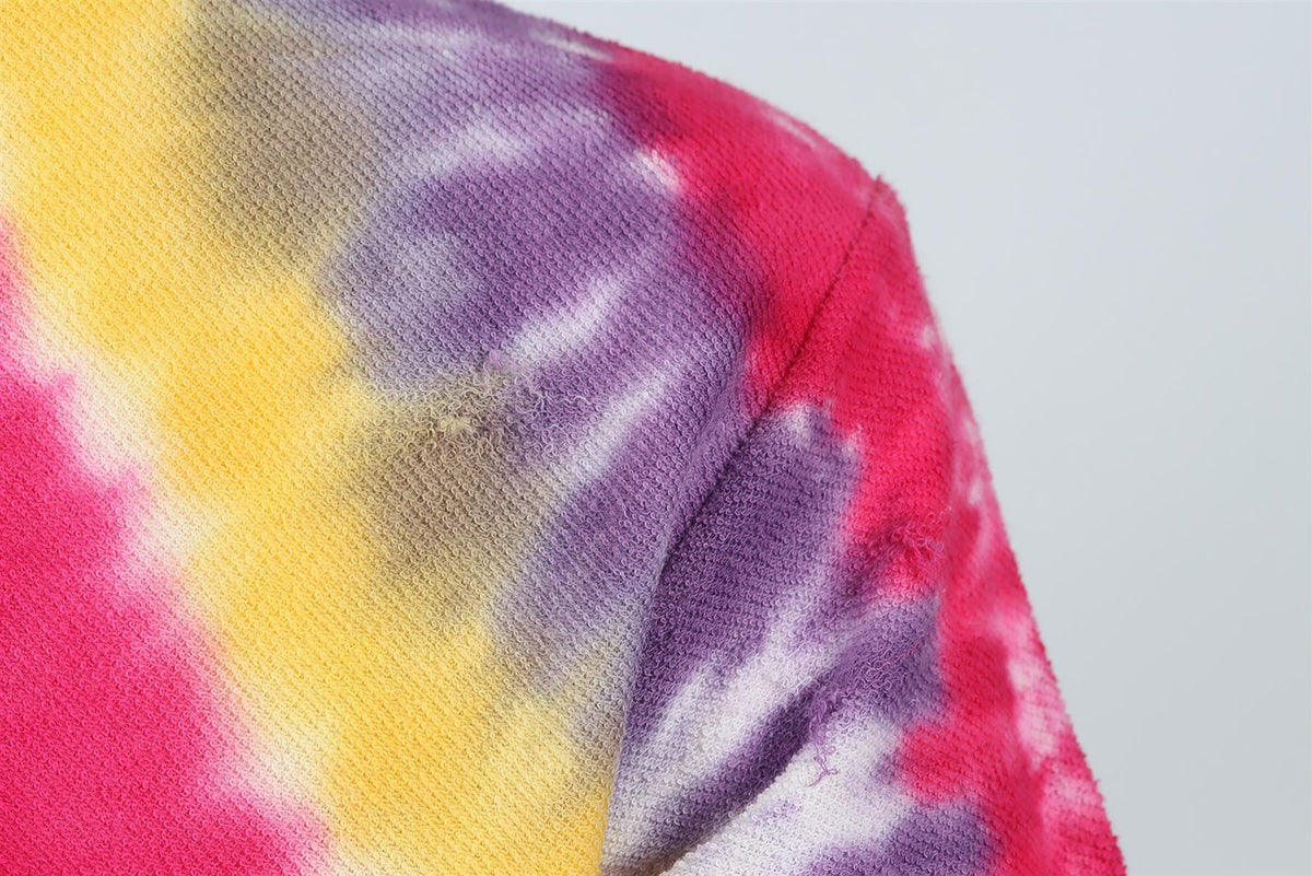 THE ELDER STATESMAN COTTON BLEND TOP SMALL
