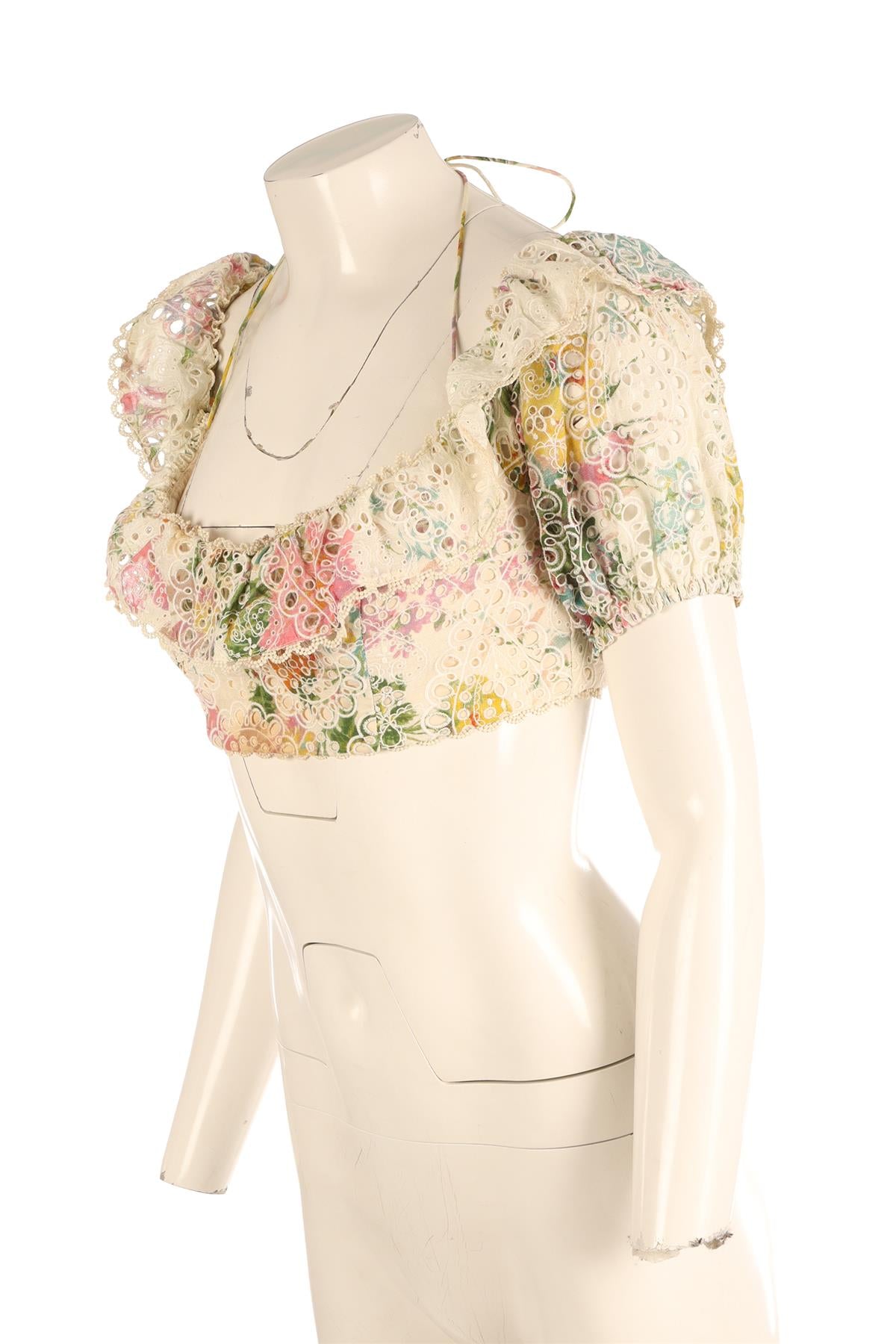 ZIMMERMANN MULTI COTTON TOP 2 UK 12