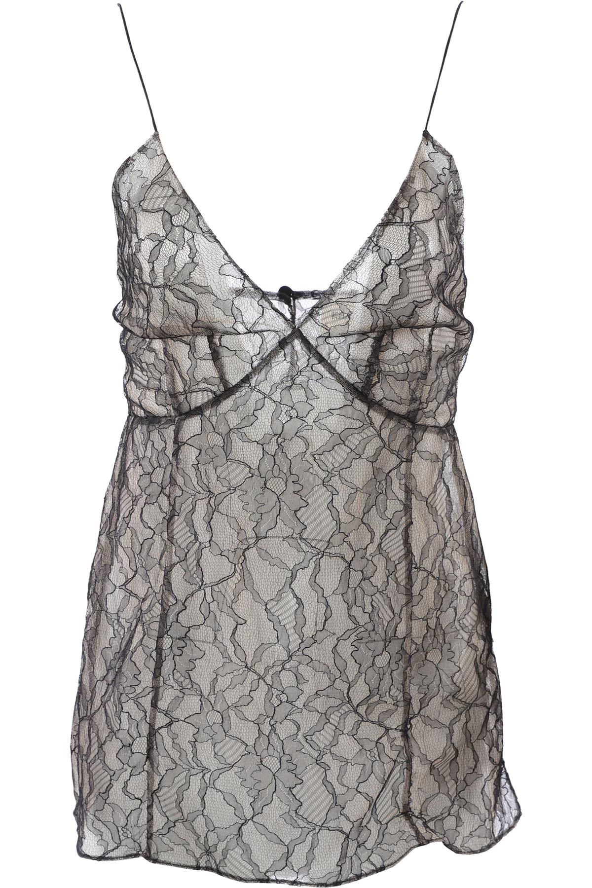 KHAITE BLACK LACE TOP US 4 UK 8
