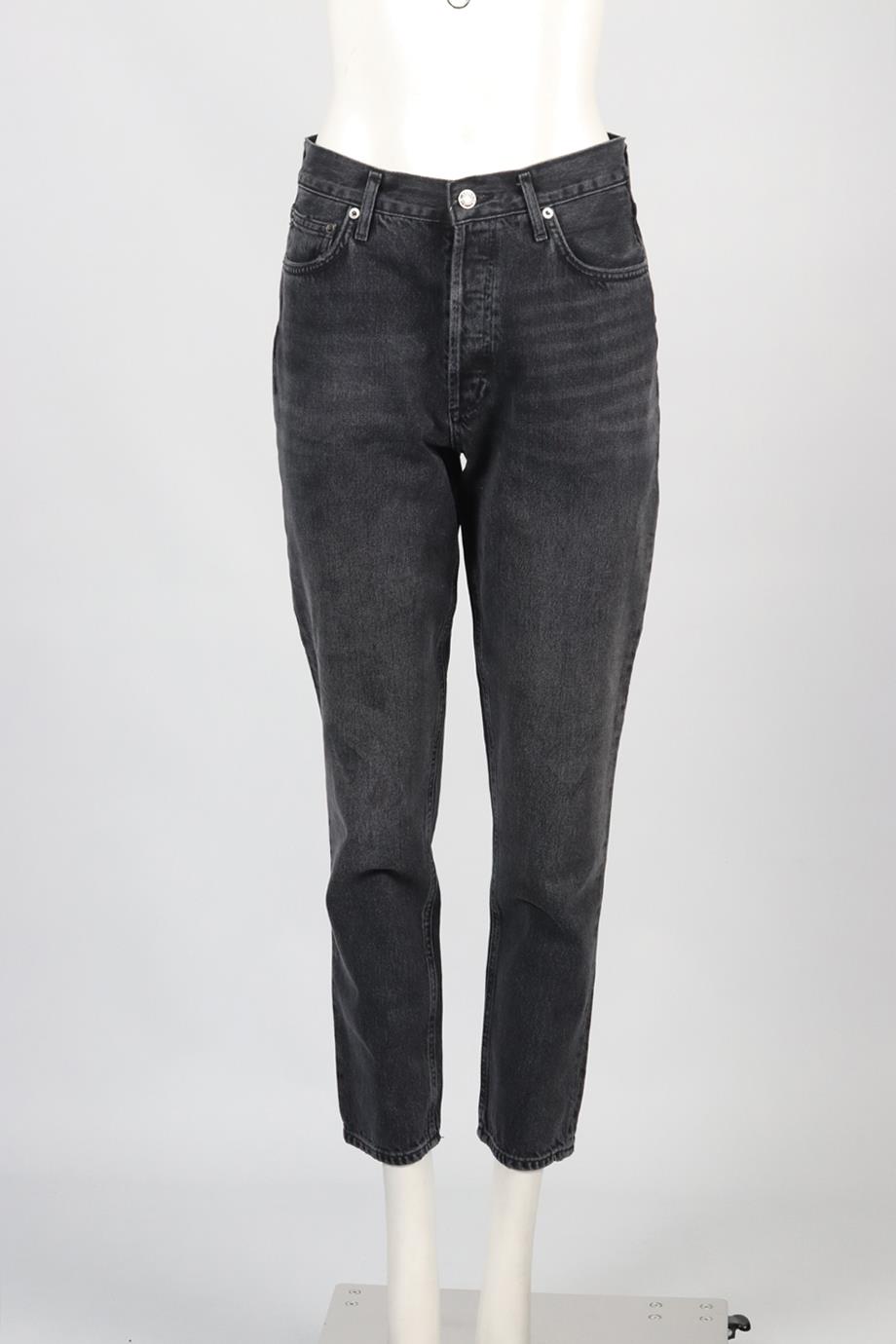 AGOLDE HIGH RISE STRAIGHT LEG JEANS W27 UK 8-10