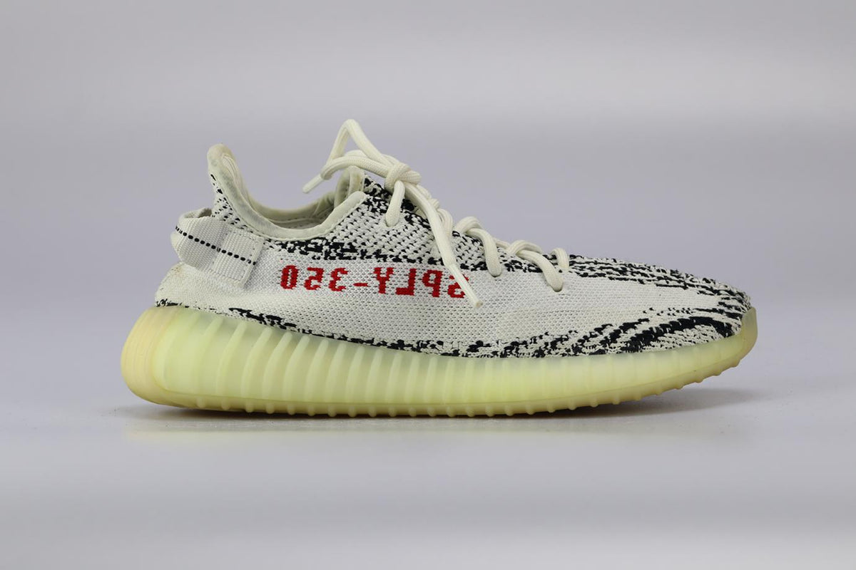 ADIDAS YEEZY BOOST 350 V2 ZEBRA PRIMEKNIT SNEAKERS EU 38 ⅔ UK 5 ½ UK 6