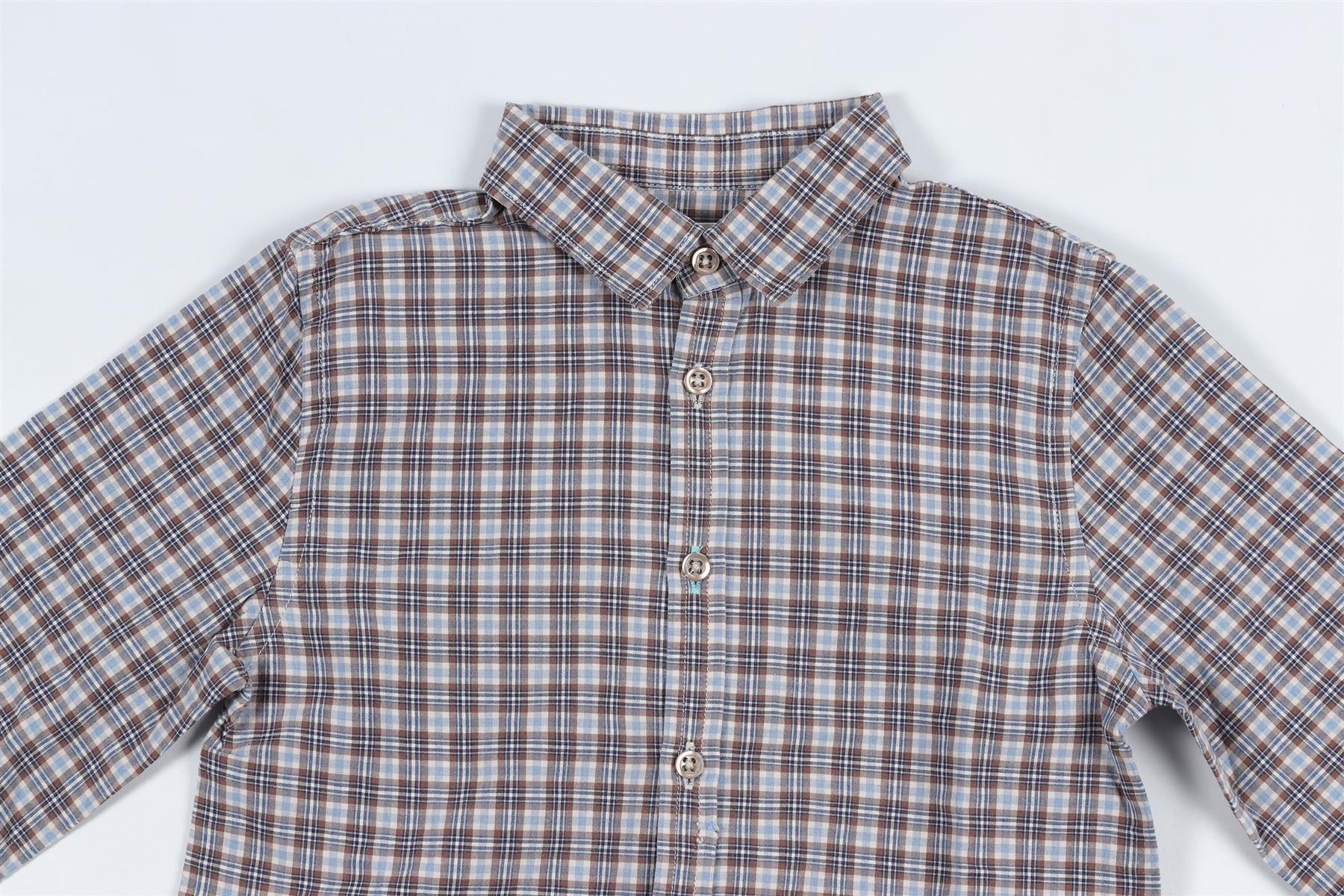 MARIE CHANTAL BLUE BOYS SHIRT 4 YEARS