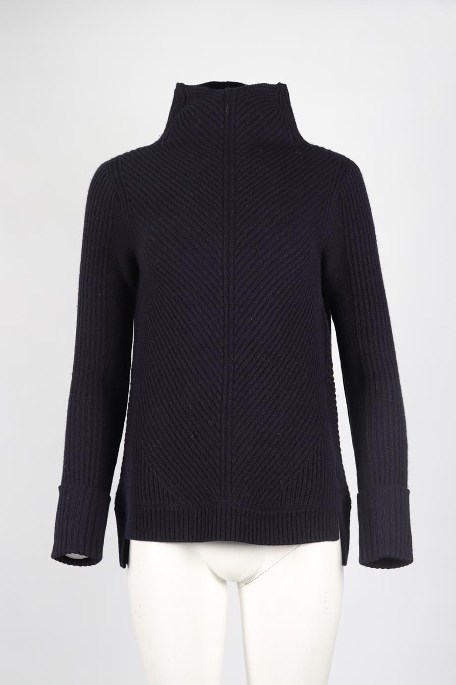 VINCE. CASHMERE BLEND TURTLENECK SWEATER XSMALL