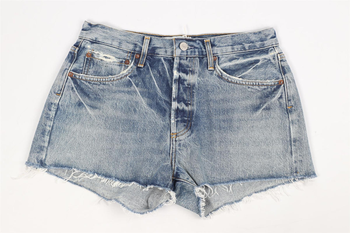 AGOLDE HIGH RISE DENIM SHORTS W27 UK 8-10