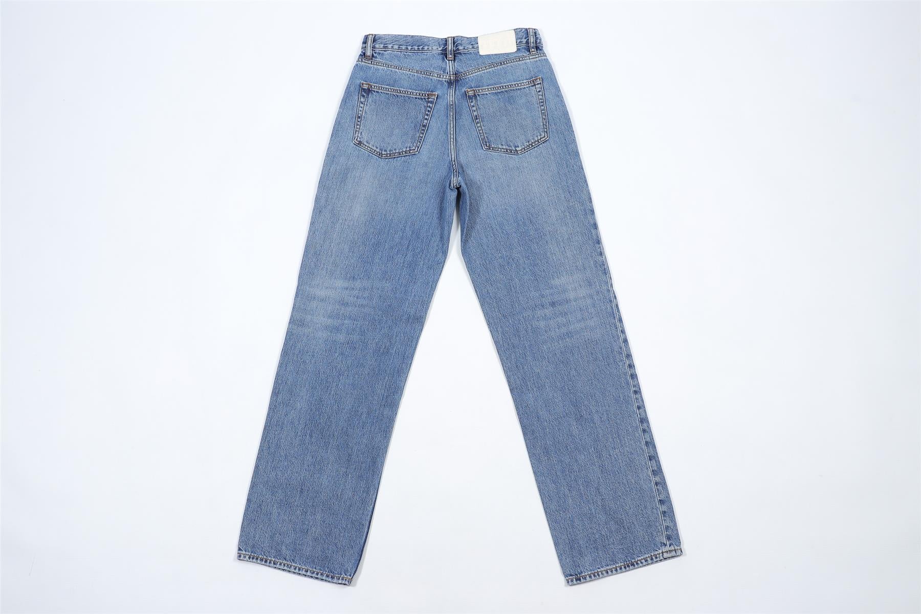 GRLFRND BLUE DENIM JEANS W24 UK 6