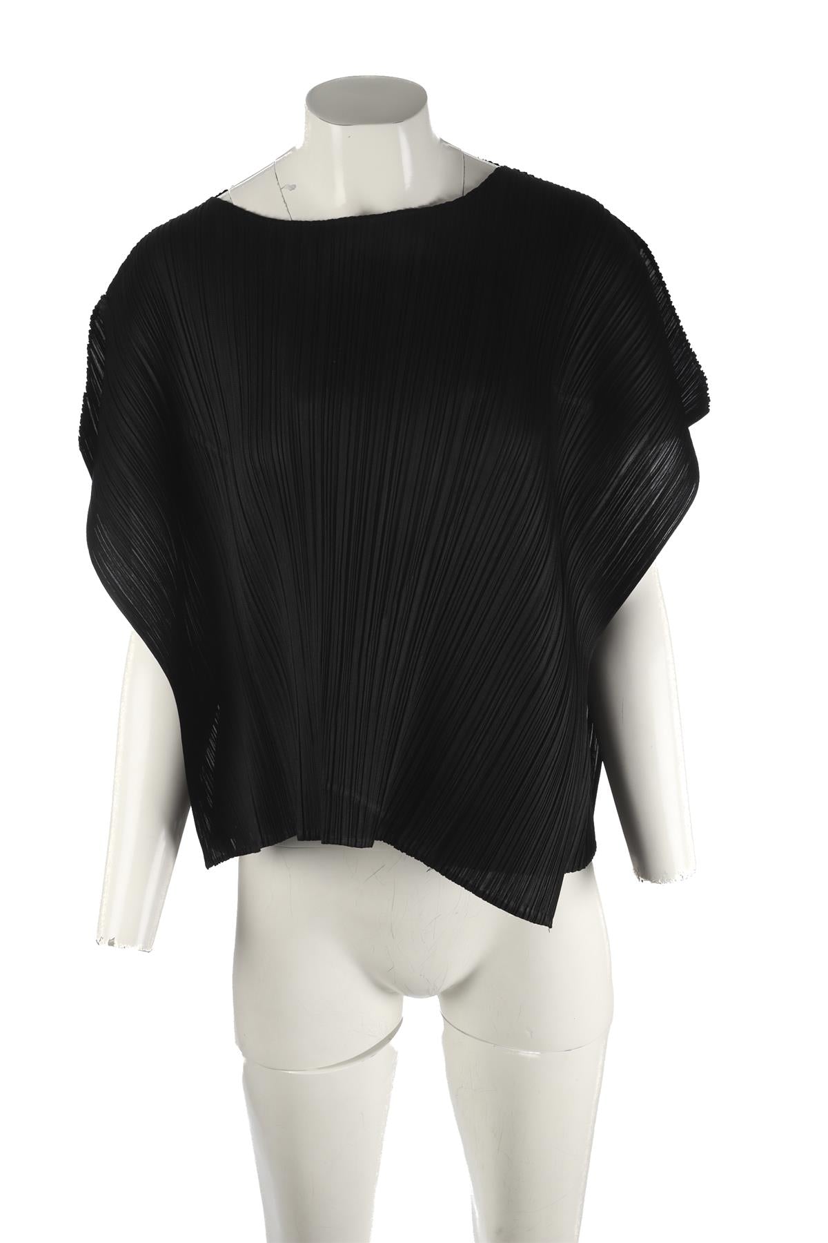 PLEATS PLEASE ISSEY MIYAKE BLACK TOP JP 5 UK 12