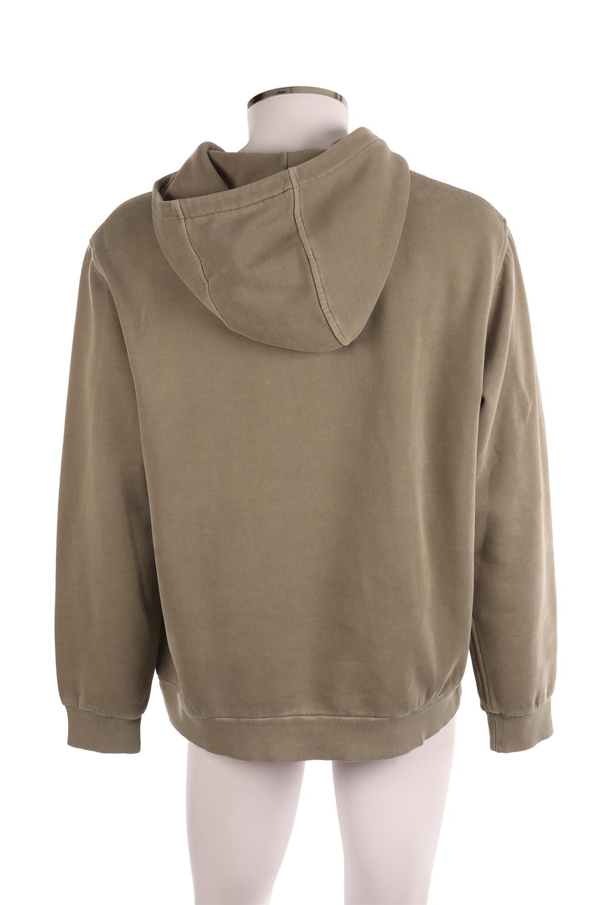 LULULEMON GREEN MEN'S COTTON HOODIE LARGE