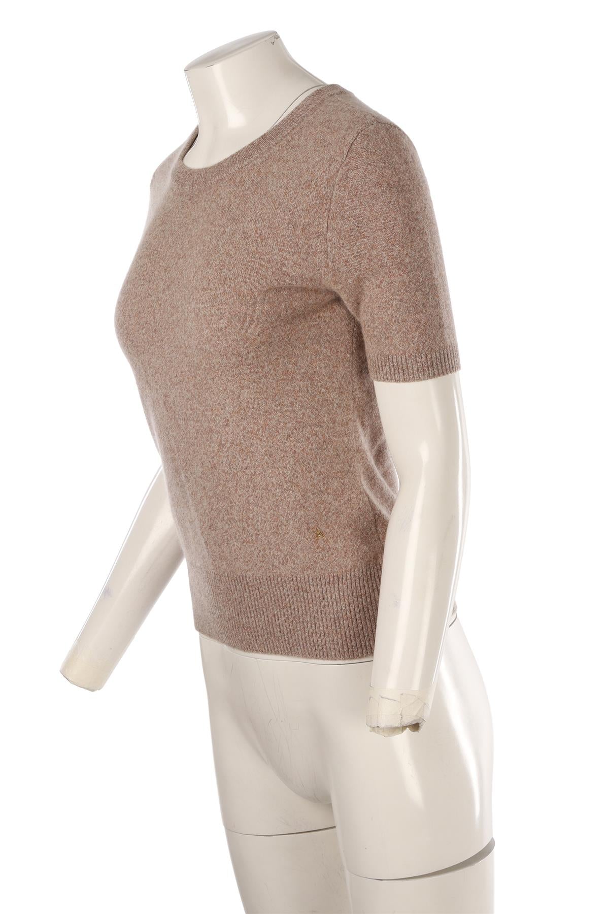 BEIGE CASHMERE SWEATER