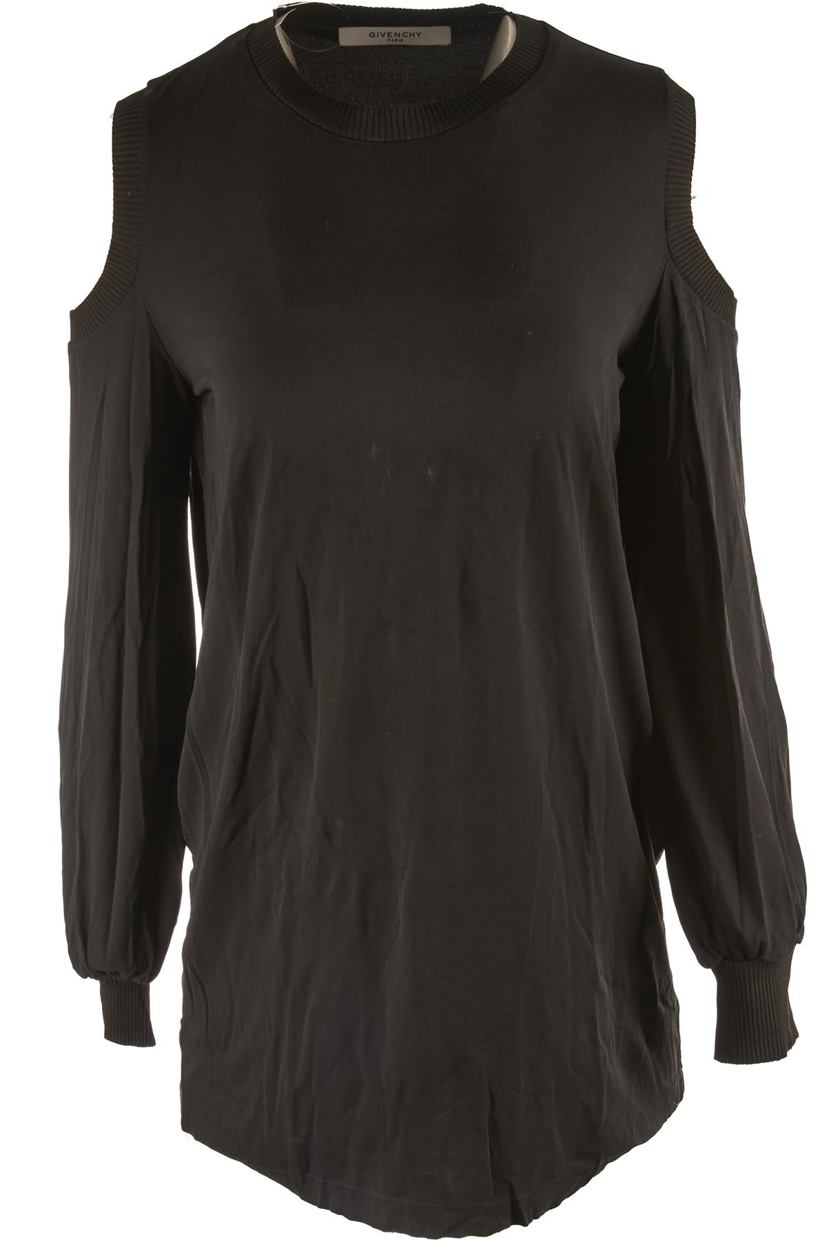GIVENCHY BLACK JERSEY MINI DRESS FR 40 UK 12
