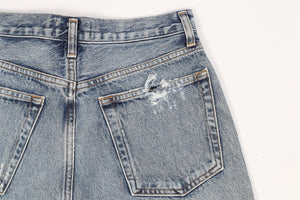 AGOLDE HIGH RISE DENIM SHORTS W27 UK 8-10
