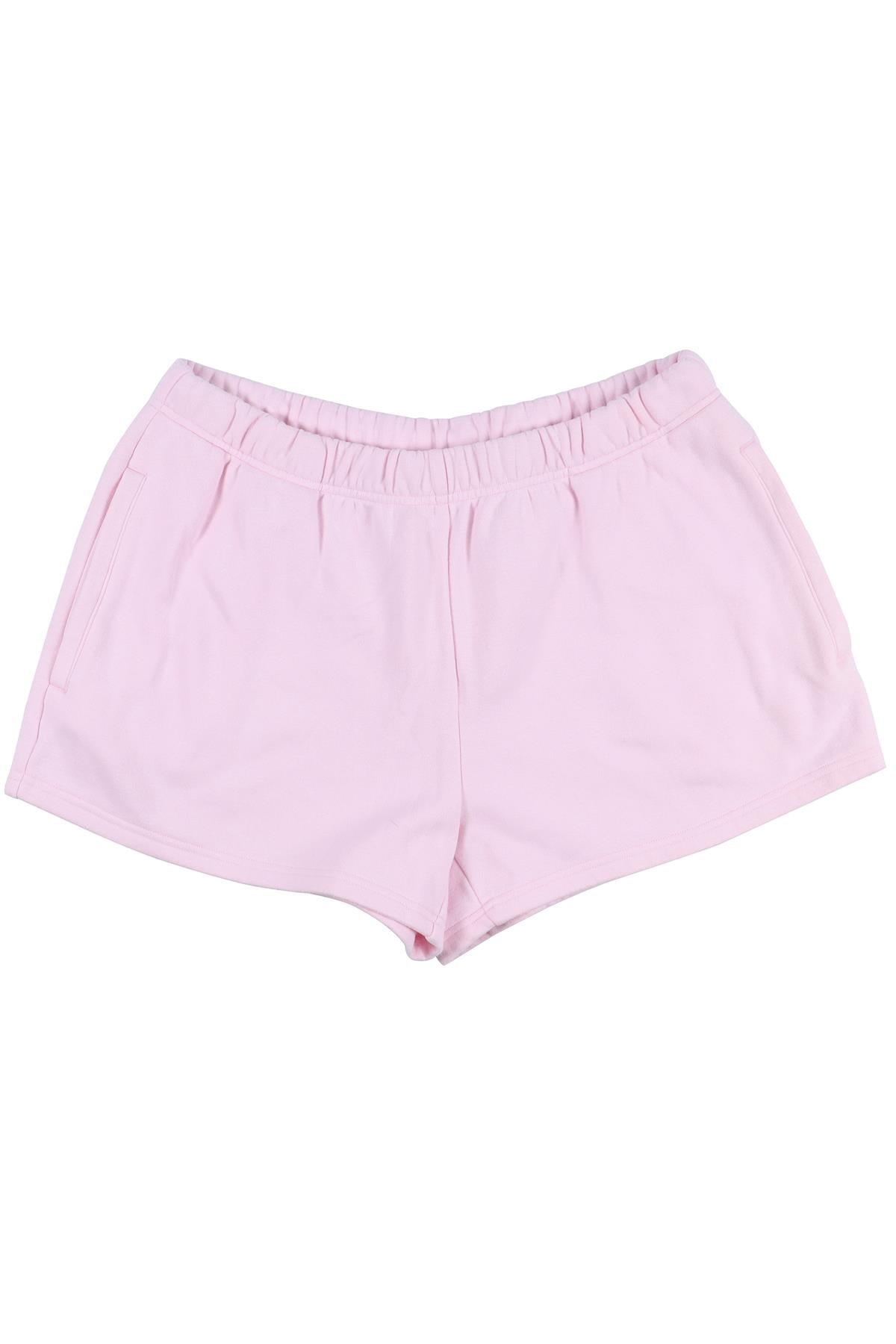 SKIMS PINK COTTON SHORTS LARGE