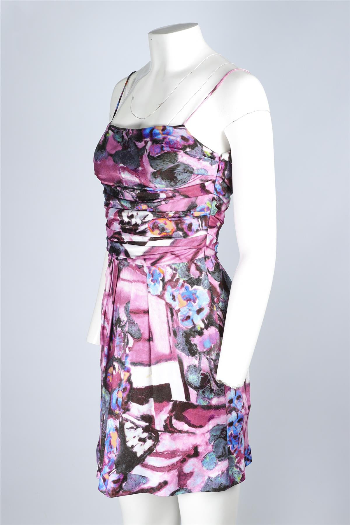 ALBERTA FERRETTI MULTI JERSEY MINI DRESS IT 40 UK 8