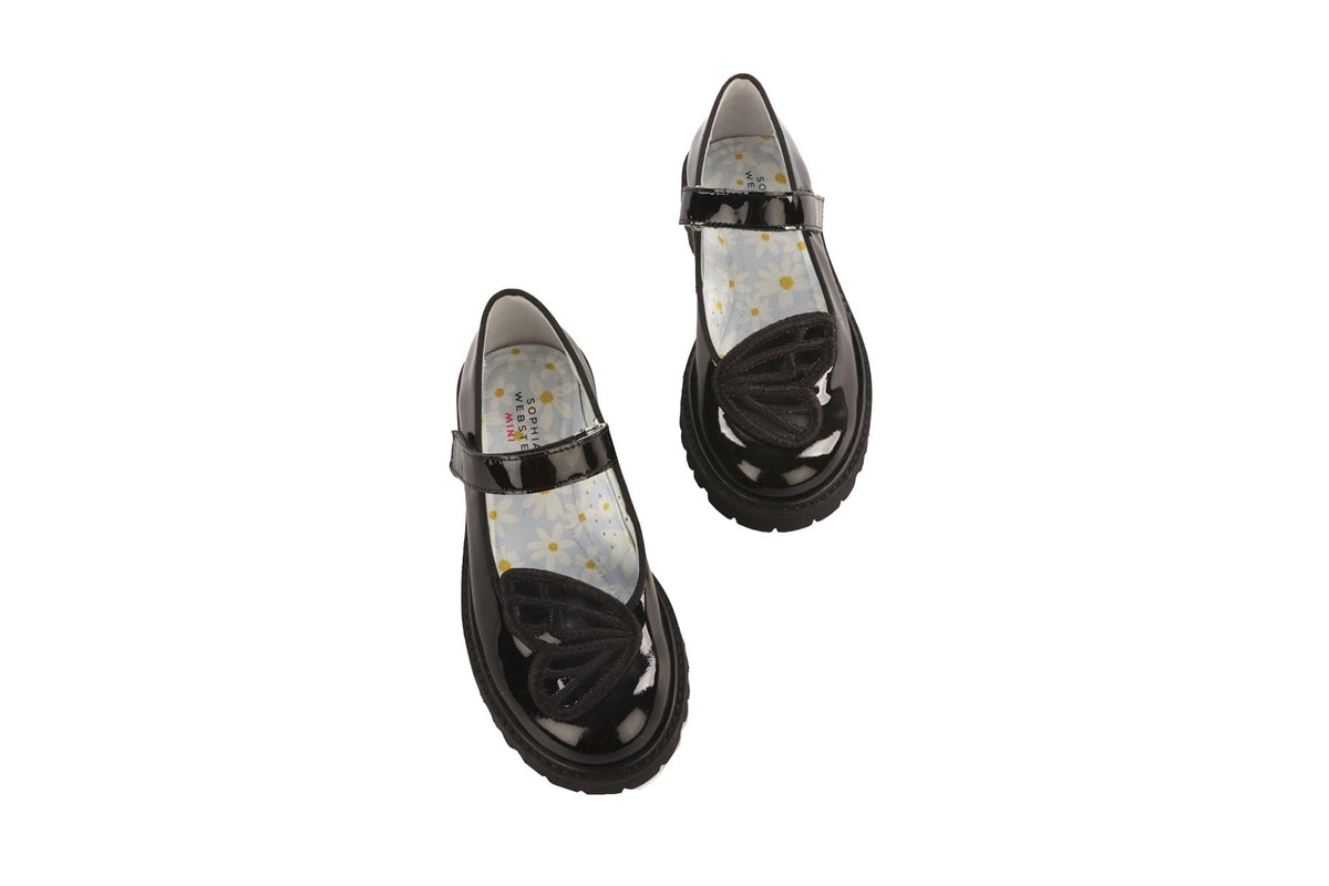 SOPHIA WEBSTER BLACK KIDS GIRLS FLATS EU 29 UK 11 US 12