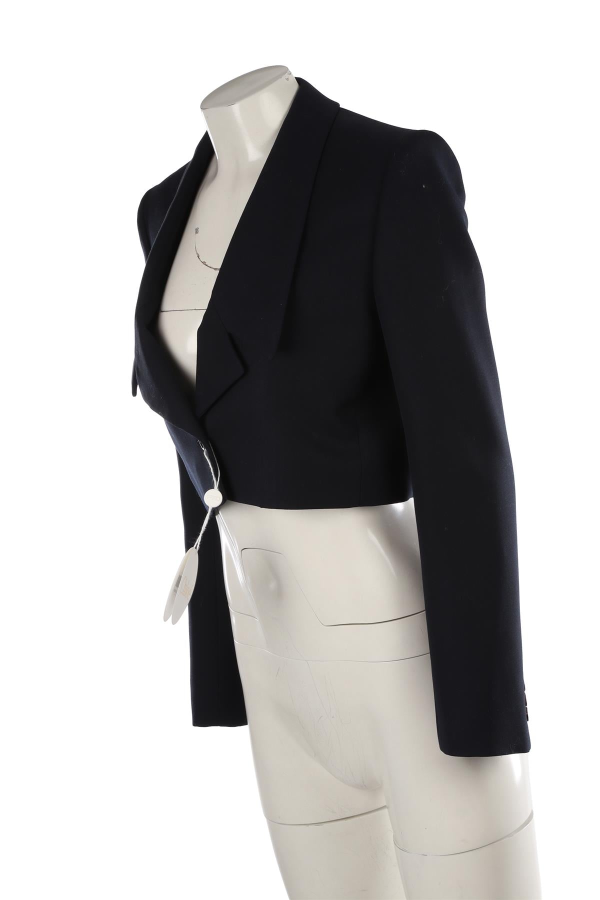 NAVY WOOL BLAZER